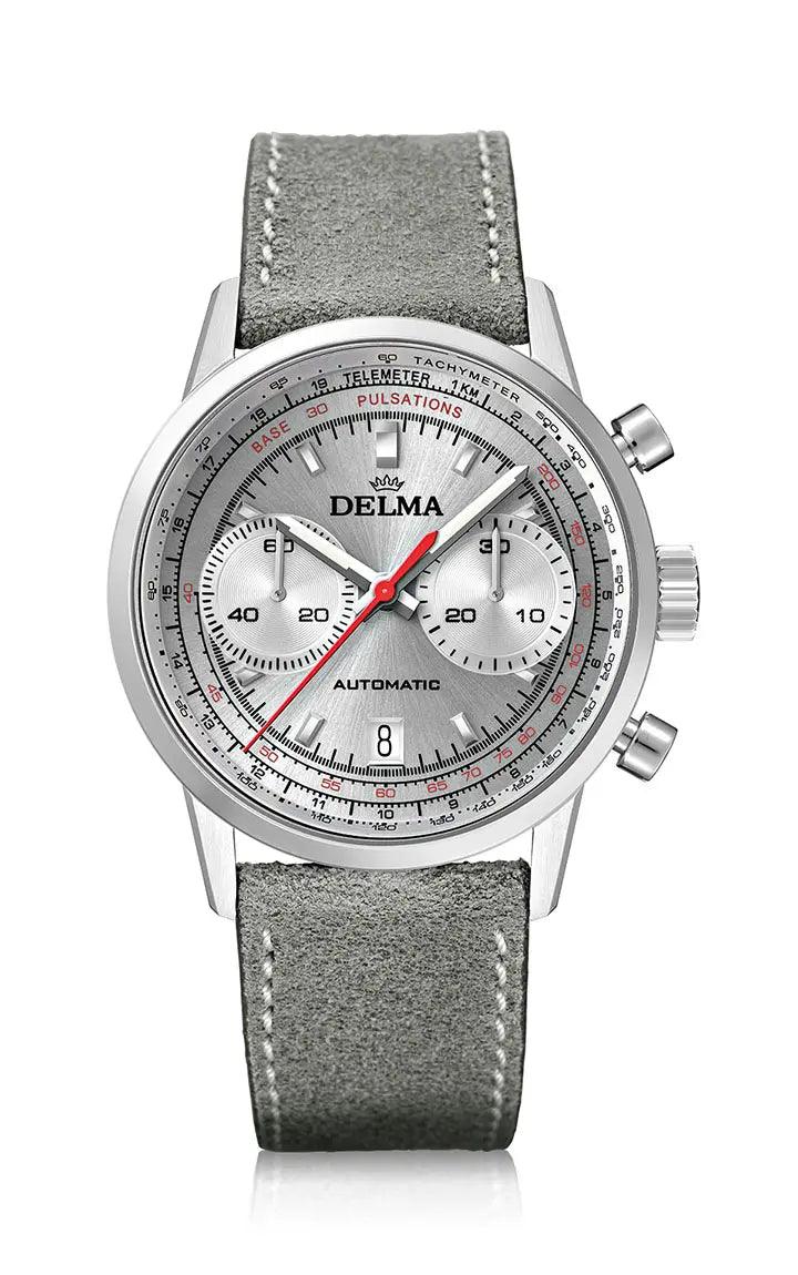 DELMA CONTINENTAL PULSOMETER SILVER